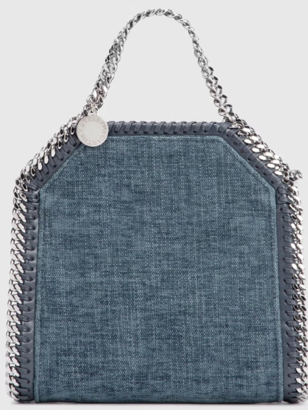 Stella McCartney Falabella Tiny Tote Bag - Blue Denim